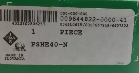 INA PSHE40-N PILLOW BLOCK BEARING 40MM BORE DIA. 