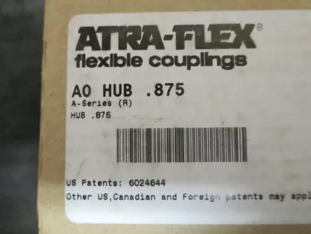 NEW ATRA FLEX A0 HUB .875 Coupling, FLEX 