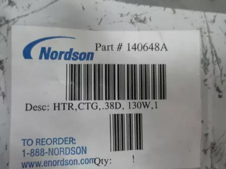 Nordson 140648A Cartridge Heater 130W 240V 