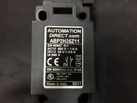 AUTOMATION DIRECT ABP2H35Z11 LIMIT SWITCH 1/2