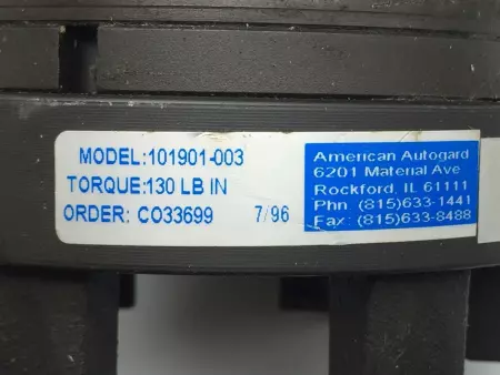 American Autogard 101901-003 Torque Limiter, 22mm Bore 130Lb-In 