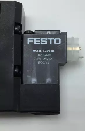 NEW FESTO CPE24-M1H-3OLS-3/8 163168 AIR SOLENOID VALVE 3/8IN 