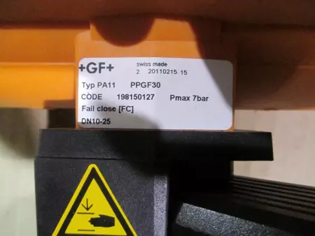  Georg Fischer 546 DN-1015 Diaphragm Ball Valve 1/2