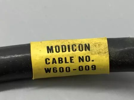 NEW GOULD MODICON W600-009 CABLE ASSEMBLY 9FT CPU 