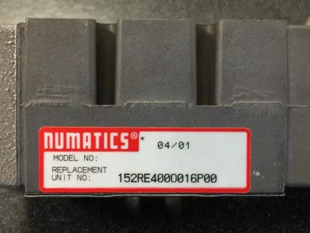 NEW NUMATICS 152RE400O016P00 PRESSURE REGULATOR 