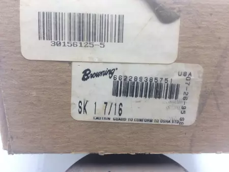NEW Browning SK 1-7/16 QD Bushing 1-7/16