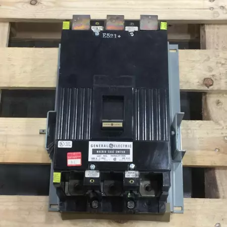 General Eelctric TKMA3Y1000 3-Pole Circuit Breaker, 600V 1000Amp 