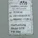 ZAE 75198340 Gearbox Ratio 7.25:1 Type M040SC  ZA3105649/35.07 