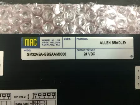 Mac Valves SM32ABA-BBGAAM0000 MAConnect RIO Serial Manifold 