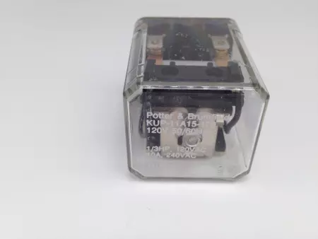  Potter & Brumfield 11A15-120 Relay 120V, 50/60HZ, 240VAC, 10A, 8-Blade 