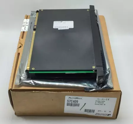 Reliance Electric 57C409 Automax 2-Channel Input Module 15VDC 