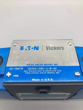 Eaton/Vickers DG4S4-016C-U-B-60 Directional Valve 