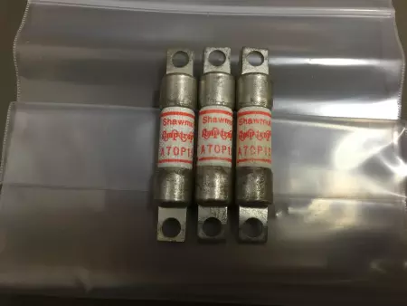 Gould Shawmut A70P15-4 Amp-Trap Fuse 700V 15Amp Lot of 3