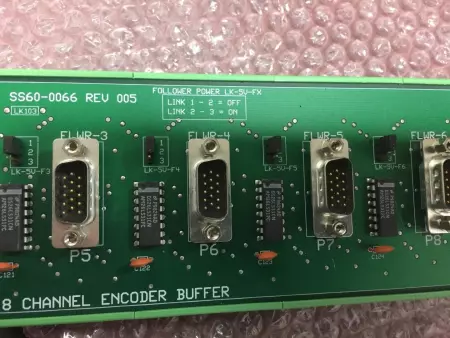 Allen-Bradley 4100-EF08 SER.B 8-Channel Encoder Buffer Unit,  PN 9103-0173 