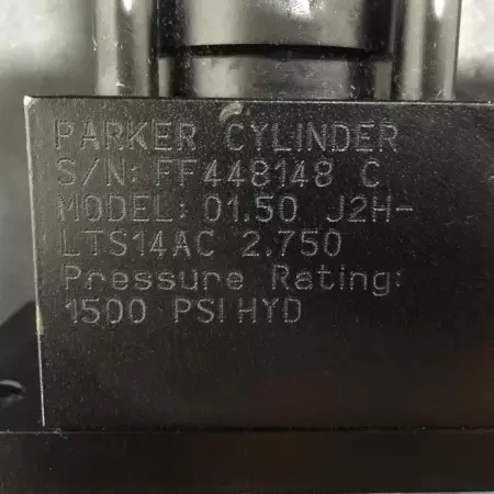 NEW PARKER 01.50-J2HLTS14AC SER. 2H PNEUMATIC CYLINDER 1.5