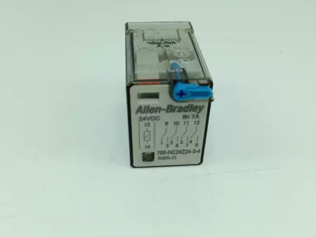 Allen-Bradley 700-HC24Z24-3-4 SER. D Relay 24VDC, 7Amp, 240VAC 