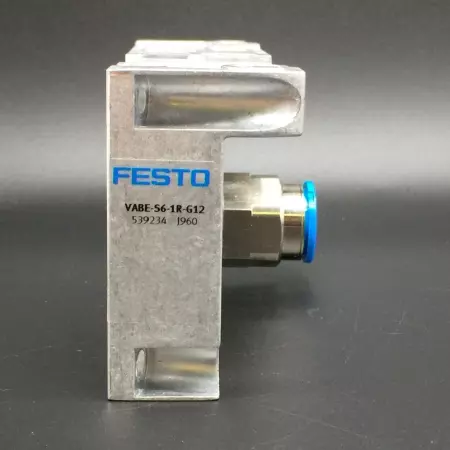  FESTO VABE-S6-1R-G12 End Plate for Valve Terminal # 539234 
