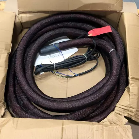 ITW Dynatec E84F419 Hot Melt Adhesive Application Hose, 28Ft, 0.406