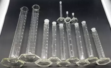 Kimax 26500 Lab Equip Glass Piece 38-Set: Beakers/Conical Flasks/Condenser 