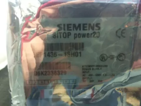 Siemens 6EP1436-1SH01 Sitop Power 20 Supply 