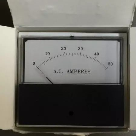 Reliance Electric 612233-17Y AC Amperes Panel Meter 