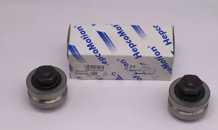 NEW HEPCOMOTION RSFJ34CNS STUDDED WHEEL V RAIL BEARING 10MM BORE 