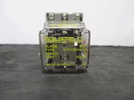   KPD13P14V53 SER.D Relay with Socket Base 24VDC Coil 