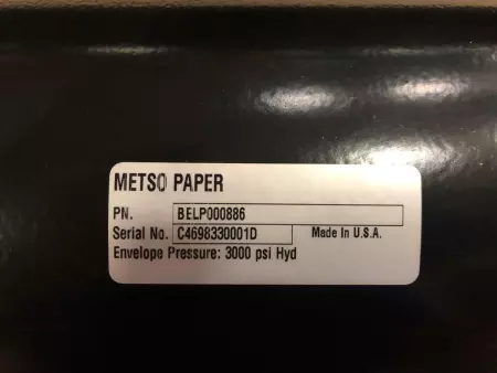 NEW Metso BELP000886 Hydraulic Cylinder 3000Psi 13