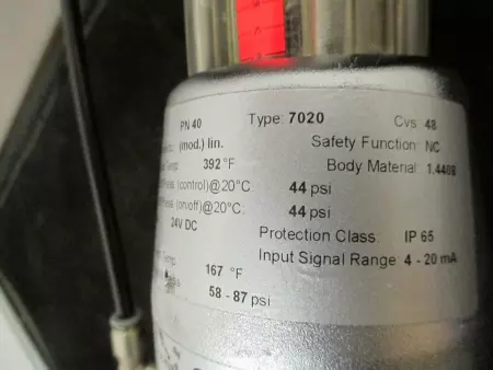 Schubert&Salzer 8049-4-7020-PN40 Control Valve Size 2