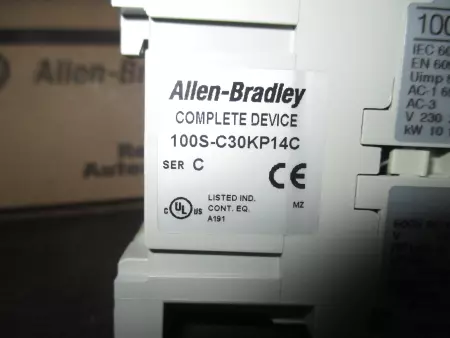 NEW ALLEN BRADLEY 100S-C30KP14C 3 POLE SAFETY CONTACTOR 