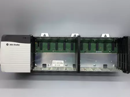 Allen-Bradley 1756-PA72 SER. C Power Supply W/1756-A10 Slot Chassis 
