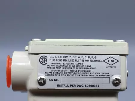 Honeywell MGG18D-010P211S5AAR-XX-S MagneW 3000 Plus Flowmeter, 2068KPA 