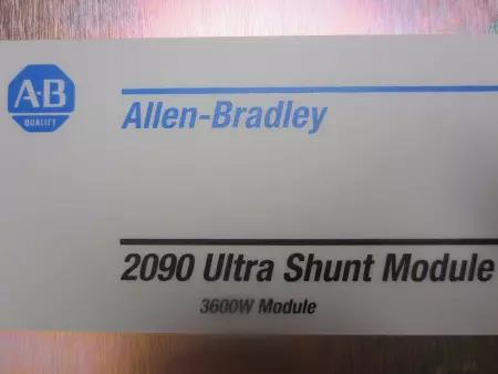 Allen Bradley 2090-SR020-36 SER. A Ultra Shunt Module 3600W 