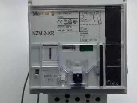 Moeller NZMH2-M125 Circuit Breaker 125A W/ NZM 2-XR Remote Control 