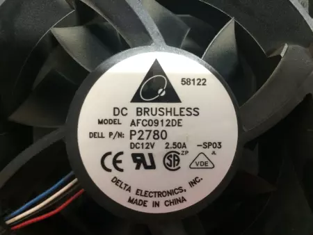  Delta Electronics AFC0912DE DC Brushless Fan TESTED 