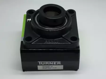 NEW Turner HCFS207-23 4-Bolt Flange Bearing 1-7/16