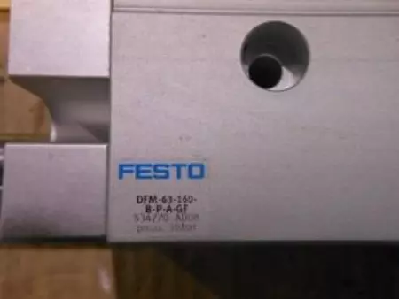  Festo DFM-63-160-P-A-GF Two Cylinder Pneumatic Series B 