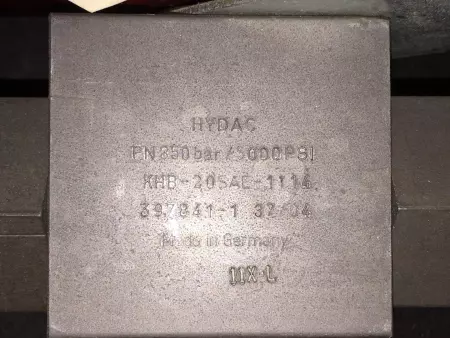 NEW HYDAC KHB-20SAE-1114-11X-L HIGH PRESSURE BALL VALVES 