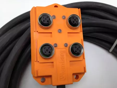 Lumberg ASB 4/LED 5/4-12/10M Micro Distribution Box 10M Cable 