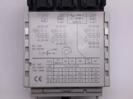 MOELLER M-16-8-PKZ2 & PKZ2 MOTOR PROTECTOR 16A WITH PKZ2 MANUAL MOTOR STARTER 