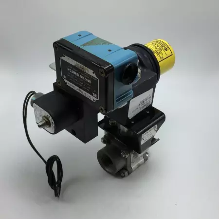 Worcester Controls A34WW1R4 Pneumatic Valve Actuator W/Valve & Switch 