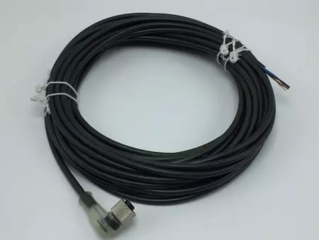 NEW  RKWT/LEDP4-225/10M NEW LUMBERG 10M PUR M12 FEMALE RIGHT ANGLE CORDSET PN# R