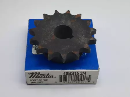 NEW MARTIN 40BS15-3/4 SPROCKET 15 TEETH 