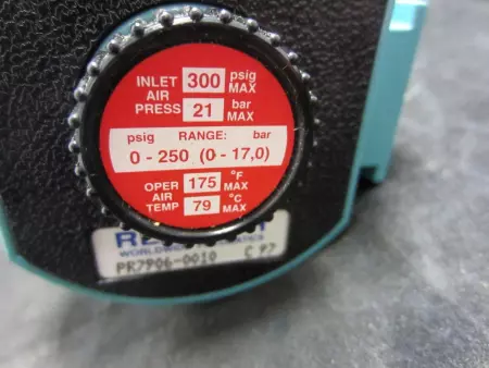 Rexroth PR7906-0010 Pneumatic PRESSURE Regulator 