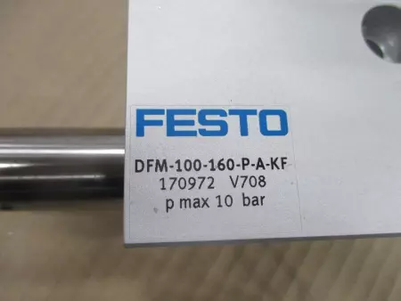 Festo DFM-100-160-P-A-KF Guided Drive Cylinder, 100mm Piston 160mm Stroke 