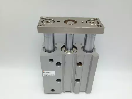  SMC MGPM32N-75 TESTED LINEAR GUIDE CYLINDER GUIDE 