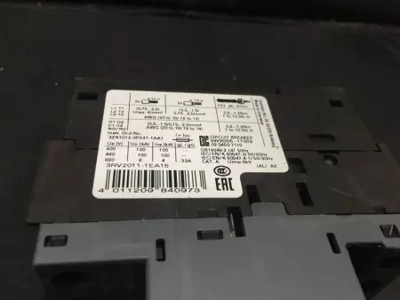  Siemens 3RV2011-1EA15 Circuit-Breaker 2.8-4.0Amp 