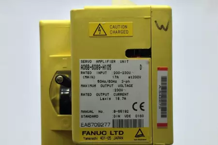 Fanuc A06B-6089-H105 Servo Amplifier Unit 