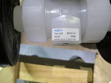  Georg Fischer 546 DN-1015 Diaphragm Ball Valve 1/2