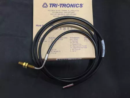 TRI-TRONICS F-A-72TRP FIBER OPTIC SENSOR LIGHT GUIDE 